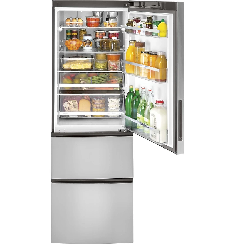 12 Cu. Ft. Stainless Bottom Freezer Refrigerator