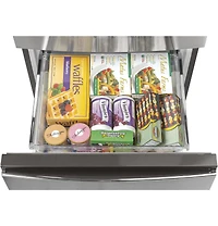 12 Cu. Ft. Stainless Bottom Freezer Refrigerator