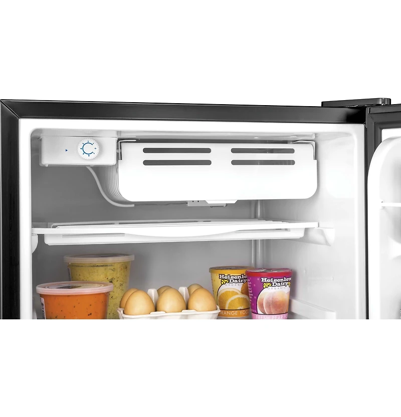 4.5 Cu. Ft. Stainless Compact Refrigerator