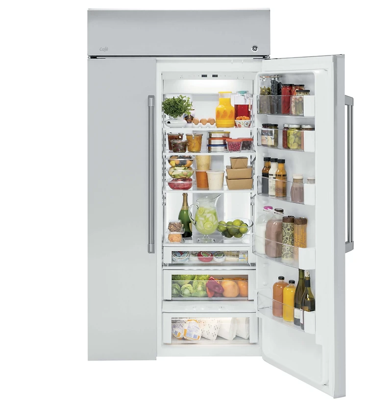 Cu. Ft. Stainless Built-In Side-by-Side Refrigerator