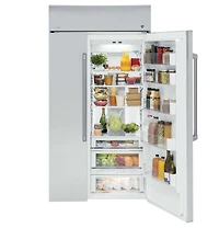Cu. Ft. Stainless Built-In Side-by-Side Refrigerator