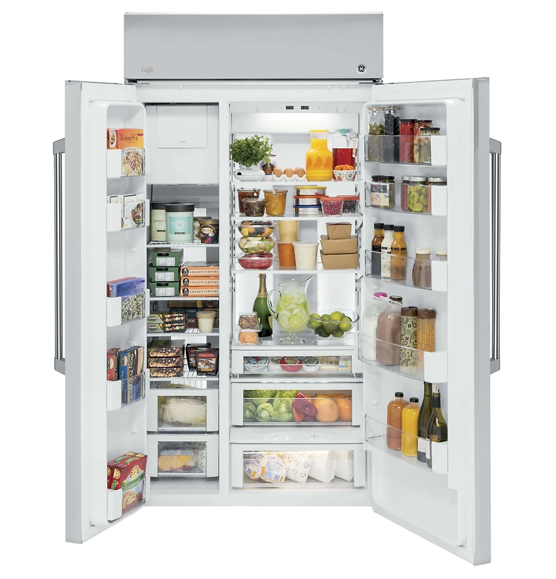 Cu. Ft. Stainless Built-In Side-by-Side Refrigerator