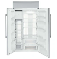 Cu. Ft. Stainless Built-In Side-by-Side Refrigerator