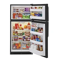 18 Cu. Ft. Black Top Freezer Refrigerator