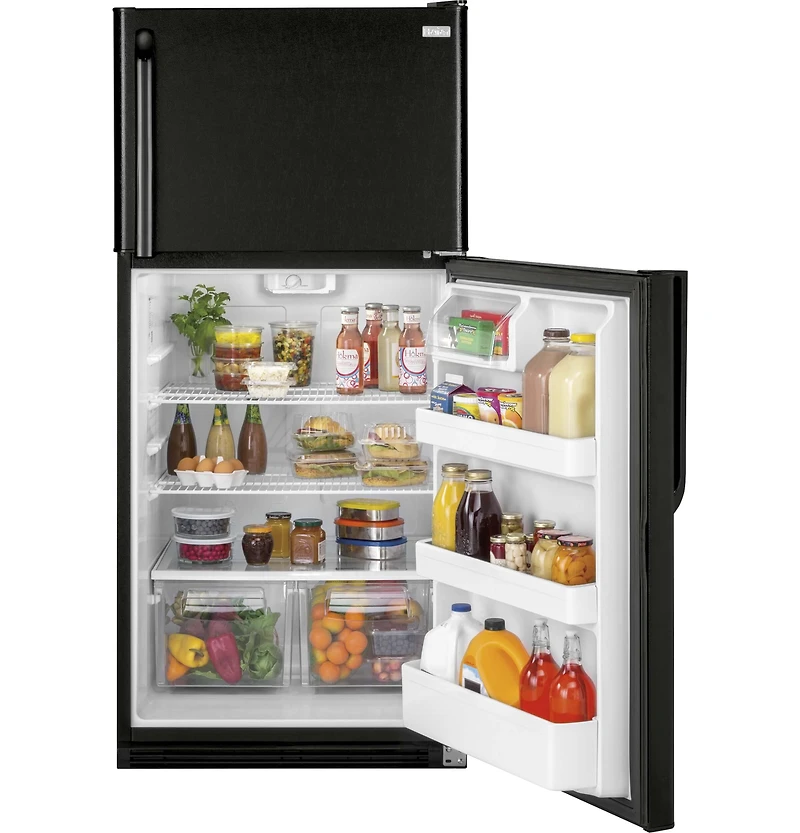 18 Cu. Ft. Black Top Freezer Refrigerator