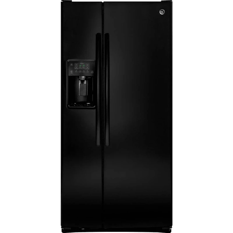 23 Cu. Ft. Black Side-by-Side Refrigerator