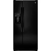 23 Cu. Ft. Black Side-by-Side Refrigerator