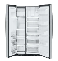 22 Cu. Ft. Stainless Counter-Depth Side-by-Side Refrigerator