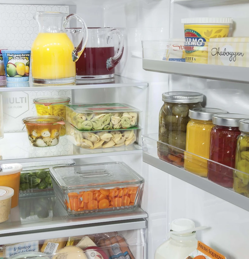 15 Cu. Ft. Stainless Bottom Freezer Refrigerator