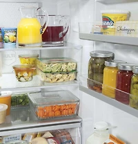 15 Cu. Ft. Stainless Bottom Freezer Refrigerator