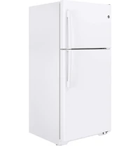 18 Cu. Ft. White Top Freezer Refrigerator