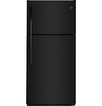Cu. Ft. Black Top Freezer Refrigerator