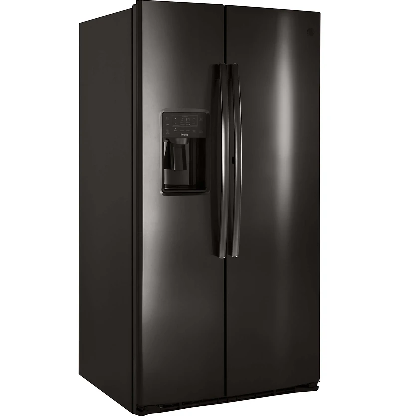 25 Cu. Ft. Black Stainless Side-by-Side Refrigerator