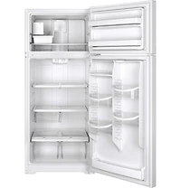 18 Cu. Ft. White Top Freezer Refrigerator