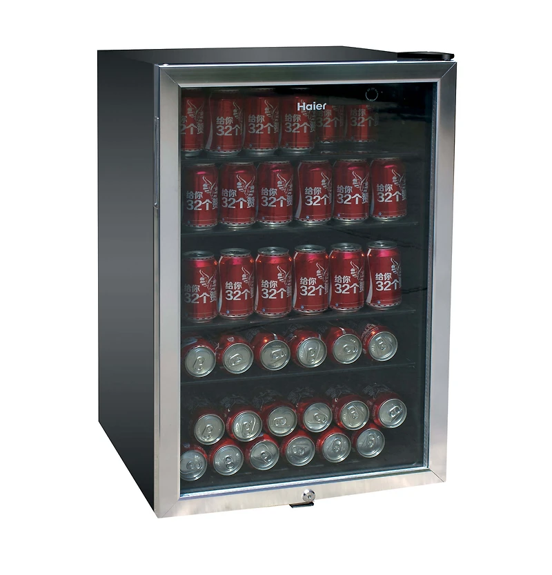 Stainless 150 Can Capacity Beverage Center