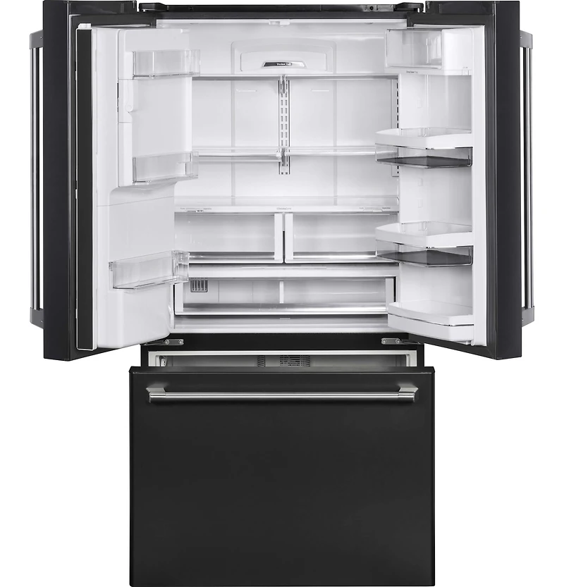 28 Cu. Ft. Black Slate French Door Refrigerator with Keurig