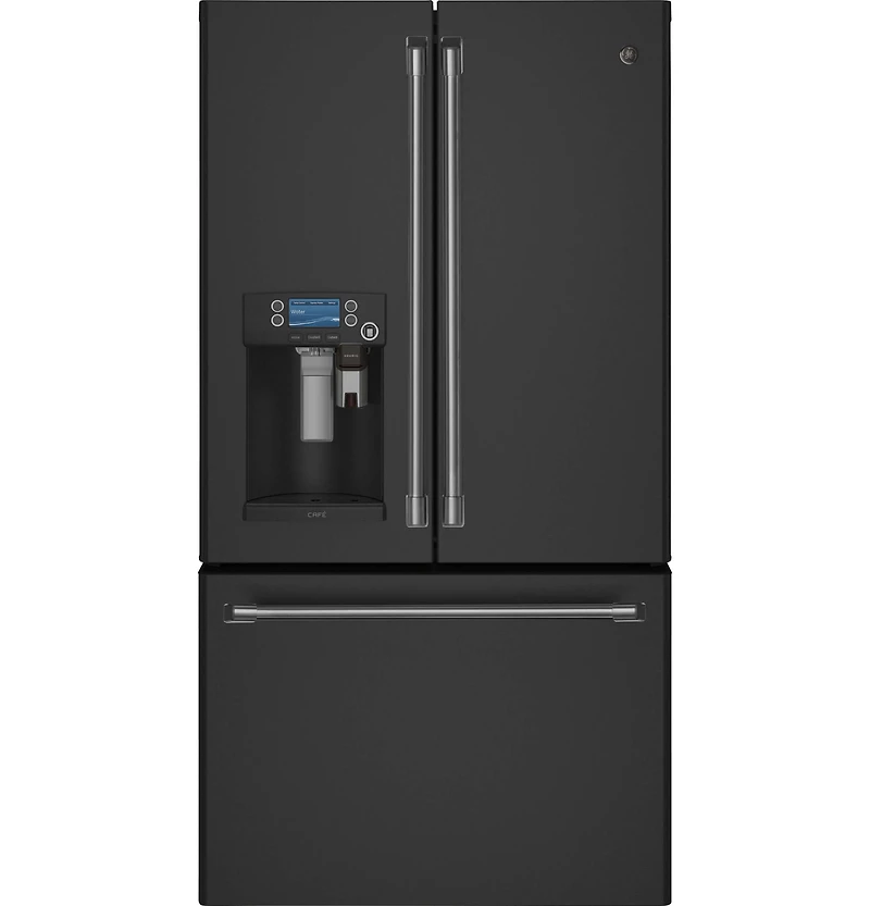 28 Cu. Ft. Black Slate French Door Refrigerator with Keurig