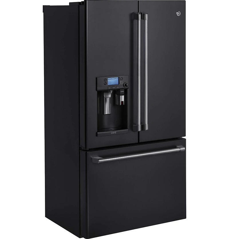 28 Cu. Ft. Black Slate French Door Refrigerator with Keurig
