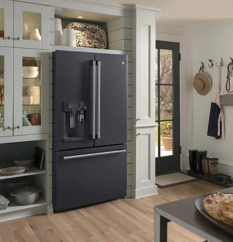 28 Cu. Ft. Black Slate French Door Refrigerator with Keurig