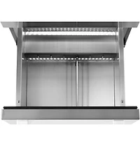 5.4 Cu. Ft. Stainless Built-In Dual-Drawer Refrigerator