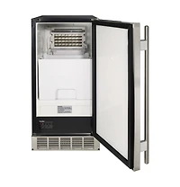 15 inch Stainless Built-In Ice Maker