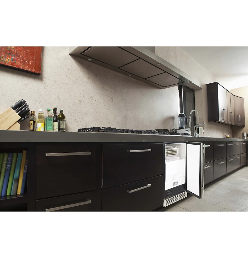 15 inch Stainless Built-In Ice Maker