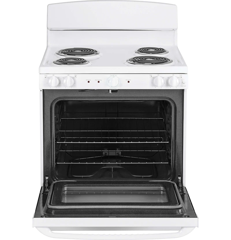 5.0 Cu. Ft. White Free-Standing Electric Range