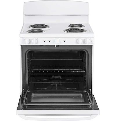 5.0 Cu. Ft. White Free-Standing Electric Range