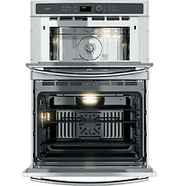 Stainless Steel Profile Series 30 inch Built-In Combination Convection Microwave/Convection Wall Oven