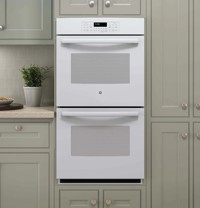 White 27 inch Built-In Double Wall Oven