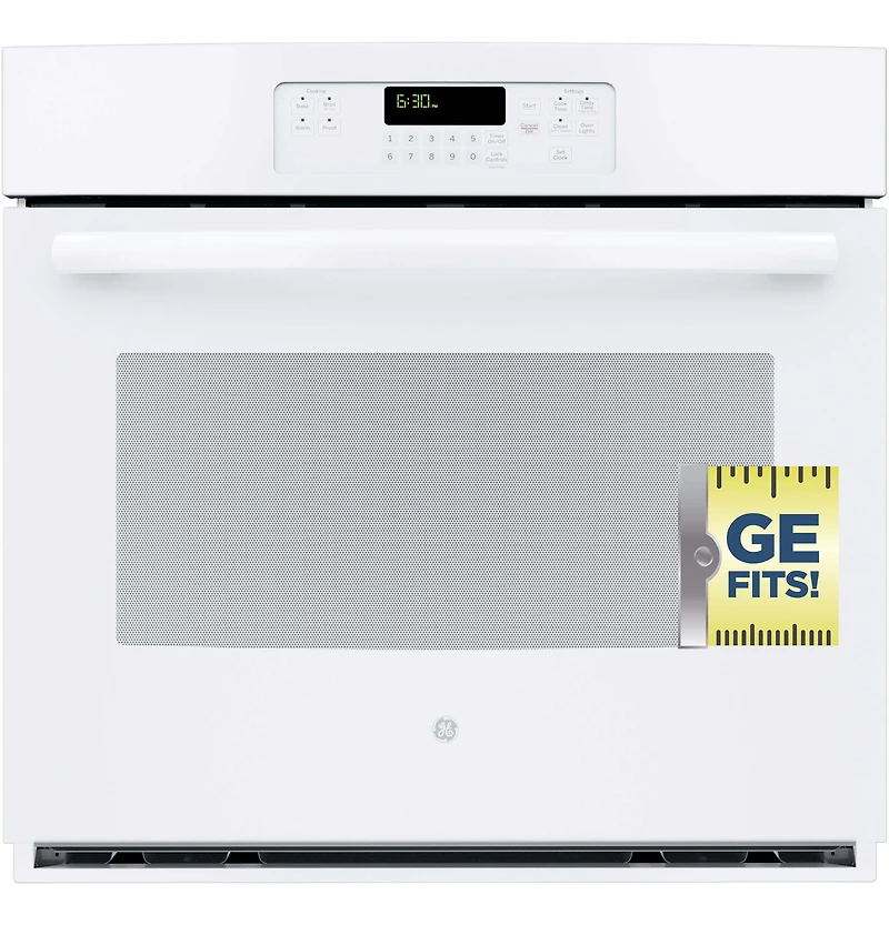White 30 inch Built-In Single Wall Oven