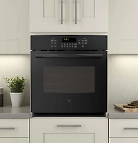 Black 27 inch Built-In Single Convection Wall Oven