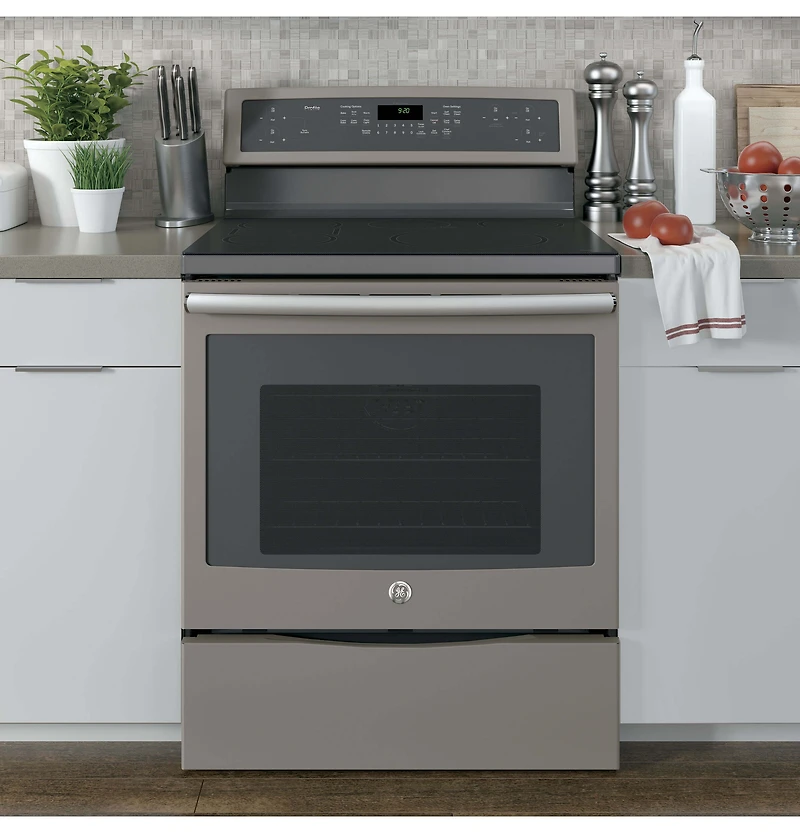 5.3 Cu. Ft. Slate Free-Standing Convection Range with Induction