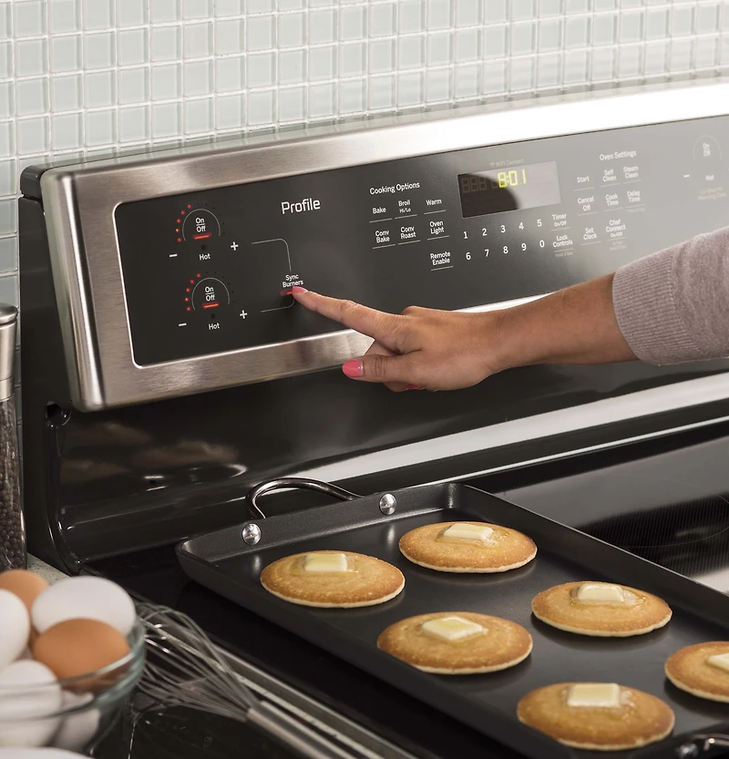 5.3 Cu. Ft. Slate Free-Standing Convection Range with Induction