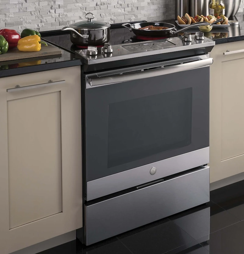 5.3 Cu. Ft. Stainless Steel Slide-In Electric Range