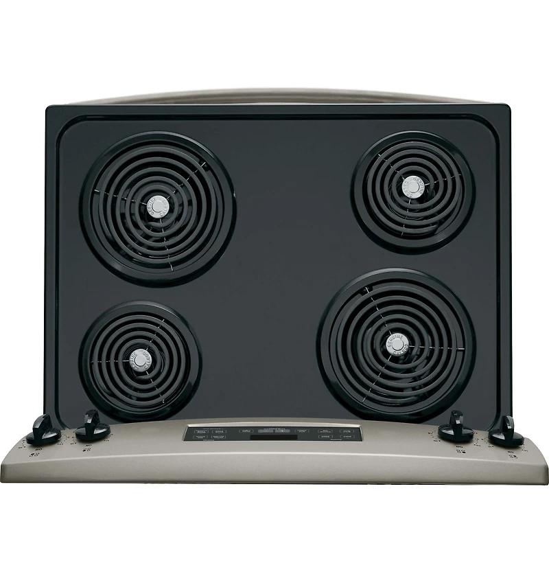 5.3 Cu. Ft. Silver Freestanding Electric Range