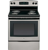 5.3 Cu. Ft. Silver Freestanding Electric Range