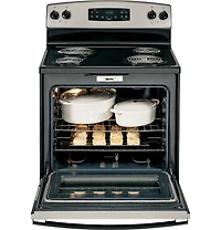 5.3 Cu. Ft. Silver Freestanding Electric Range