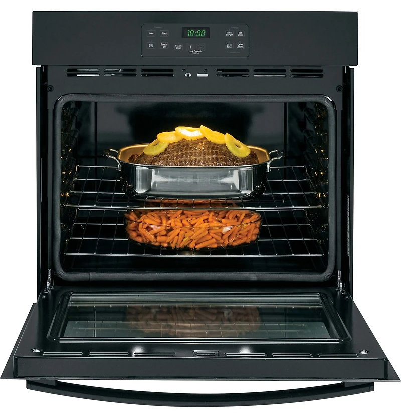 Black 30 inch Built-In Single Wall Oven