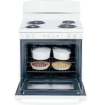 5.0 Cu. Ft. White Electric Coil Range