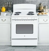 5.0 Cu. Ft. White Electric Coil Range