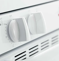 5.0 Cu. Ft. White Electric Coil Range