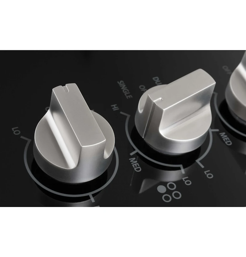 24 inch Black 4 Burner Electric Cooktop