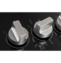 24 inch Black 4 Burner Electric Cooktop