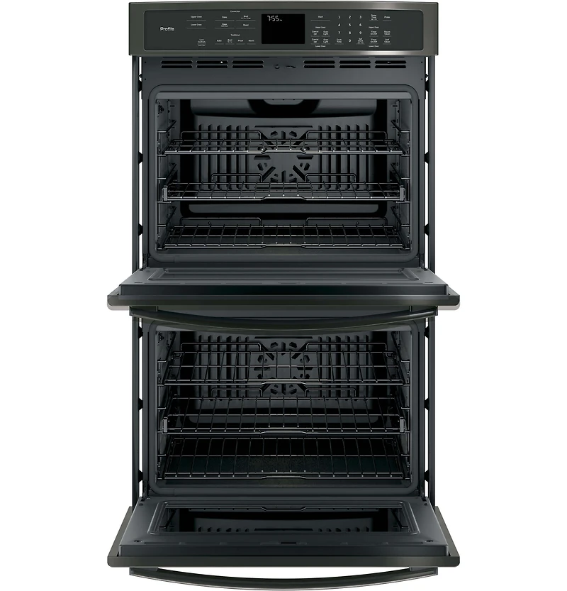 Black Stainless Profile Series inch Built-In Double Wall Oven with Convection