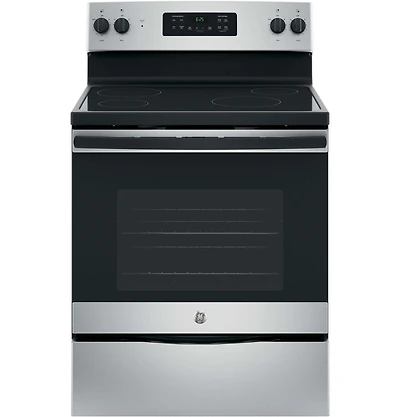 5.3 Cu. Ft. Silver Free-Standing Electric Range
