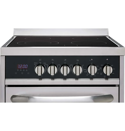 Stainless 24 inch 2.0 Cu. Ft. Electric Free-Standing Range