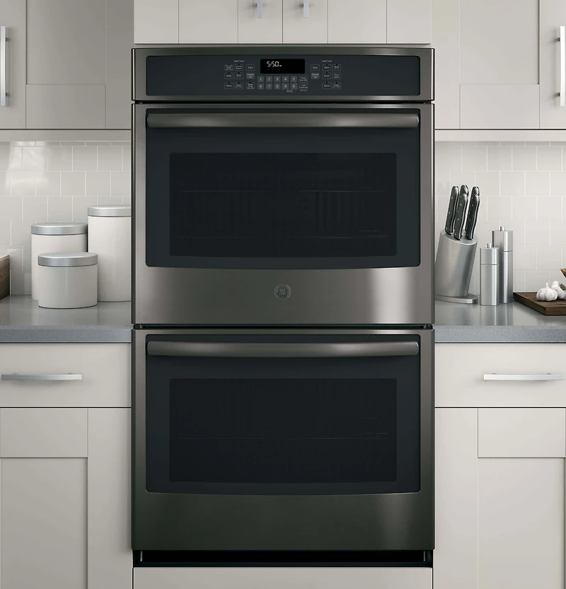 Black Stainless 30 inch Built-In Double Wall Oven with Convection