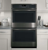 Black Stainless 30 inch Built-In Double Wall Oven with Convection