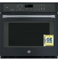 Black Slate Cafe Series 30 inch Built-In Single Convection Wall Oven